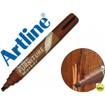 ROTULADOR ARTLINE MARCADOR PERMANENTE EK-95 FURNITURE OAK-ROBLE PUNTA BISELADA 2,0-5,0 MM EN BLISTER