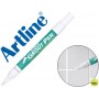 ROTULADOR ARTLINE MARCADOR PERMANENTE EK-419 BLANCO GROUT PEN PUNTA BISELADA 2,0-4,0 MM EN BLISTER-B