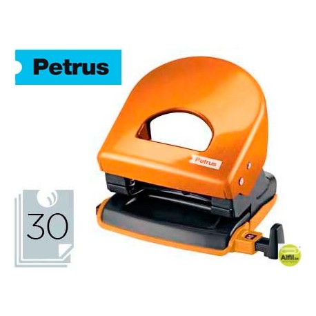 TALADRADOR PETRUS 62 WOW NARANJA METALIZADO CAPACIDAD 30 HOJAS