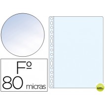 FUNDA MULTITALADRO Q-CONNECT  FOLIO 80 MC CRISTAL