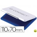 TAMPON Q-CONNECT NÌ 2 AZUL 110X70 MM