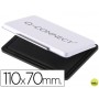 TAMPON Q-CONNECT NÌ 2 NEGRO 110X70 MM