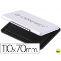 TAMPON Q-CONNECT NÌ 2 NEGRO 110X70 MM