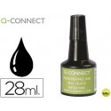 TINTA TAMPON Q-CONNECT NEGRO -FRASCO DE 28 ML