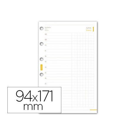 RECAMBIO AGENDA FINOCAM C998 DIA PAGINA 94X171 MM