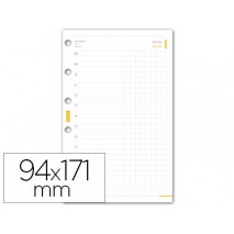 RECAMBIO AGENDA FINOCAM C998C-DIA PAGINA 94X171MM CATALAN