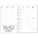 RECAMBIO AGENDA FINOCAM C499-SEMANA A LA VISTA 91X152MM