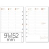 RECAMBIO AGENDA FINOCAM C499-SEMANA A LA VISTA 91X152MM