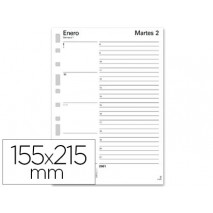 RECAMBIO AGENDA FINOCAM 3002 DIA PAGINA 155X215MM CATALAN
