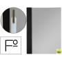 CARPETA DOSSIER FASTENER PVC ESSELTE FOLIO NEGRO