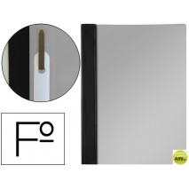 CARPETA DOSSIER FASTENER PVC ESSELTE FOLIO NEGRO