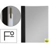 CARPETA DOSSIER FASTENER PVC ESSELTE FOLIO NEGRO