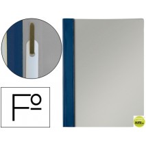 CARPETA DOSSIER FASTENER PVC ESSELTE FOLIO AZUL MARINO