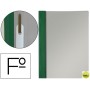 CARPETA DOSSIER FASTENER PVC ESSELTE FOLIO VERDE