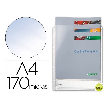 FUNDA MULTITALADRO ESSELTE CON FUELLE DIN A4 PVC 170 MC CAPACIDAD 200 HOJAS