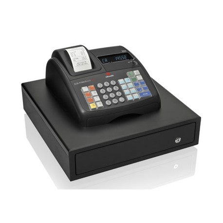REGISTRADORA OLIVETTI ECR-7700 CAJON GRANDE ALFANUMERICA TERMICA COLOR NEGRO