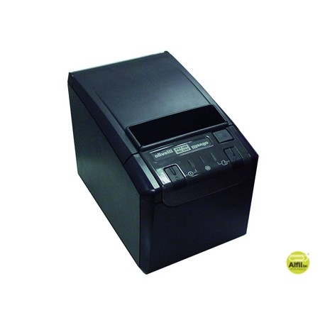 IMPRESORA DE TICKETS OLIVETTI TERMICA VELOCIDAD DE 200 MM/S CORTE PARCIAL IMPRESION A 2 COLORES CONE