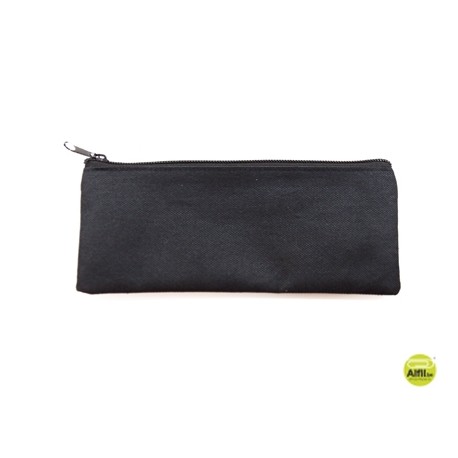 BOLSO ESCOLAR PORTATODO LIDERPAPEL ESTRECHO NEGRO 200X60 MM