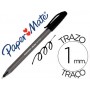 BOLIGRAFO PAPER MATE INKJOY 100 PUNTA MEDIA TRAZO 1MM NEGRO