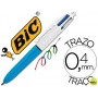 BOLIGRAFO BIC CUATRO COLORES MINI PUNTA MEDIA 1MM