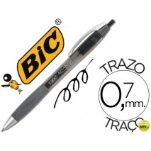 BOLIGRAFO BIC ATLANTIS NEGRO RETRACTIL TINTA GEL PUNTA 1 MM