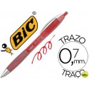 BOLIGRAFO BIC ATLANTIS ROJO RETRACTIL TINTA GEL PUNTA 1 MM