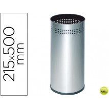 PARAGUERO METALICO 314 PERFORADO PLATEADO 50X21,5 CM