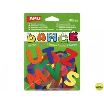 GOMETS ESCOLAR PRE-CORTADOS -LETRAS A-Z REMOVIBLE BOLSA DE 150 GOMETS