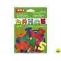 GOMETS ESCOLAR PRE-CORTADOS -LETRAS A-Z REMOVIBLE BOLSA DE 150 GOMETS