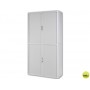 ARMARIO FAST-PAPERFLOW ESTRUCTURA ACERO Y POLIESTER CON 4 PUERTAS CORREDERAS COLORBLANCO 2040X1100X4