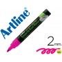 ROTULADOR ARTLINE PIZARRA VERDE NEGRA EPW-4 VI COLOR VIOLETA BOLSA DE 4 ROTULADORES