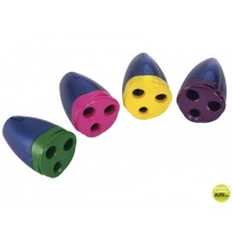 SACAPUNTAS MOR PLASTICO 3 USOSCON DEPOSITO COLORES SURTIDOS