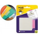 BANDERITAS SEPARADORAS RIGIDAS CON PESTAÑA 85,7X69,8MM BLISTER CON 10 UNIDADES COLOR ROSA