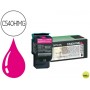 TONER LEXMARK C54X / X54X C540H1MG MAGENTA RETORNABLE -2000 PAG- ALTA CAPACIDAD
