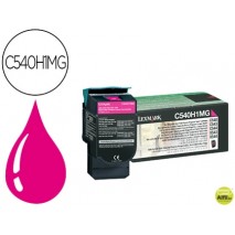 TONER LEXMARK C54X / X54X C540H1MG MAGENTA RETORNABLE -2000 PAG- ALTA CAPACIDAD