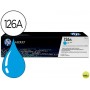 TONER HP LASERJET CP1025 MFP M175A CE311A CIAN -1000 PAG-