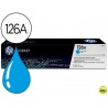 TONER HP LASERJET CP1025 MFP M175A CE311A CIAN -1000 PAG-