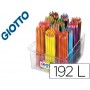 LAPICES DE COLORES GIOTTO STILNOVO SCHOOLPACK 16 UNIDADES POR 12 COLORES SURTIDOS