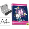 CARPETA LIDERPAPEL CLASIFICADORA 12 DEPARTAMENTOS FANTASIA CARTON FORRADO SOLAPA SNOOPY GOOD