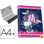 CARPETA LIDERPAPEL CLASIFICADORA 12 DEPARTAMENTOS FANTASIA CARTON FORRADO SOLAPA SNOOPY GOOD