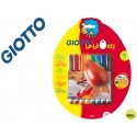SET GIOTTO BE-BE EGG CONTIENE 8 ROTULADORES CON BASE DE RUEDAS