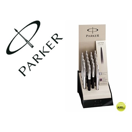 BOLIGRAFO PARKER JOTTER PREMIUM EXPOSITOR 18 UNIDADES SURTIDAS