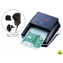 DETECTOR Q-CONNECT DE BILLETES FALSO CON CARGADOR ELECTRICO PUERTO USB ACTUALIZACION DE DIVISAS