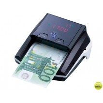 DETECTOR Q-CONNECT DE BILLETES FALSOS PORTATIL CON PUERTO USB PARA ACTUALIZACION DE DIVISAS