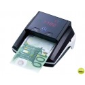 DETECTOR Q-CONNECT DE BILLETES FALSOS PORTATIL CON PUERTO USB PARA ACTUALIZACION DE DIVISAS