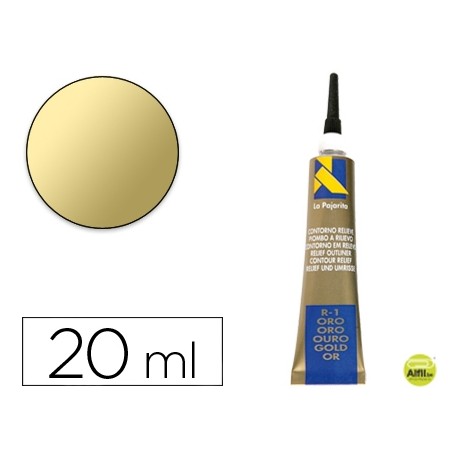 CONTORNO RELIEVE ORO R-1 LA PAJARITA