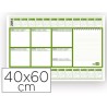 PLANNING SOBREMESA SEMANAL LIDERPAPEL 40X60 CM 80 GR 60 HOJAS 2016-2017