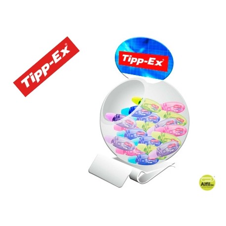 CORRECTOR TIPP-EX MICRO TAPE TWIST 6MTX5MM EXPOSITOR 60 UNIDADES