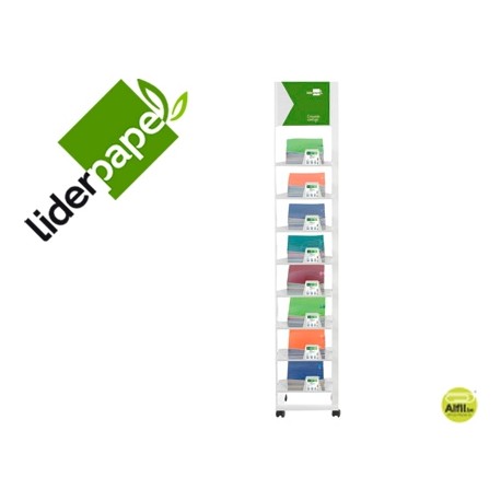 LIBRETA ESCOLAR LIDERPAPEL SCRIPTUS 48 H DIN-A4 SURTIDAS EXPOSITOR CONTINUACION