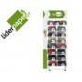 CARPETA LIDERPAPEL CARTON FORRADO EXPOSITOR METALICO MODELOS SURTIDOS 270X695X570 MM